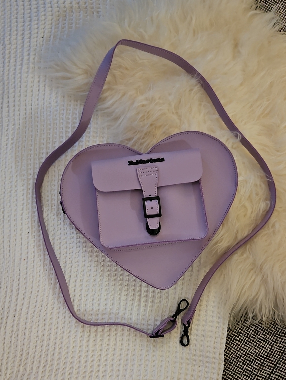 Dr. Martens Lavender Heart Bag